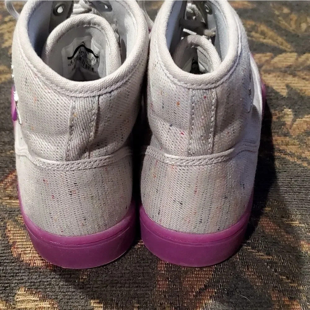 Jordan Men's Jasmine Wolf Grey/Wht-Purple Dusk